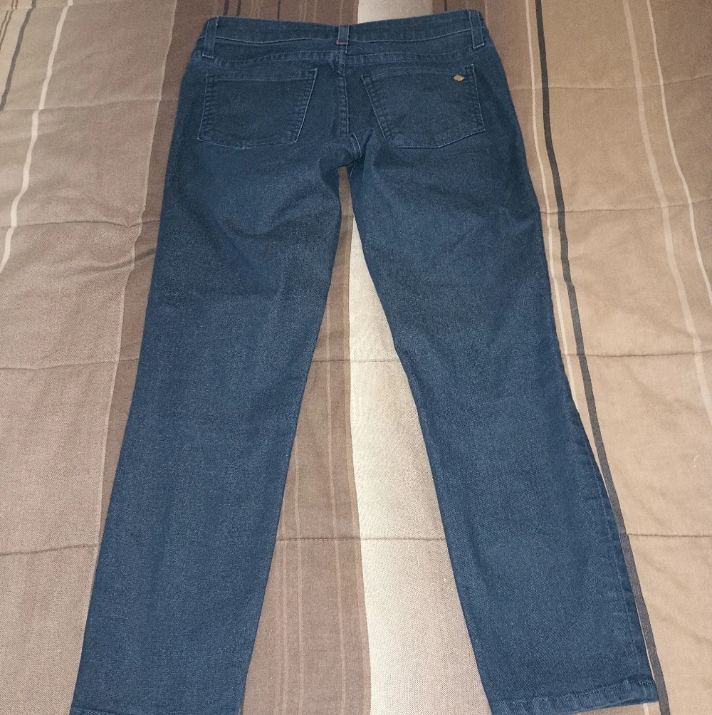 Kate Spade‎ Live Colorfully Dark Blue Straight Leg Jeans 26